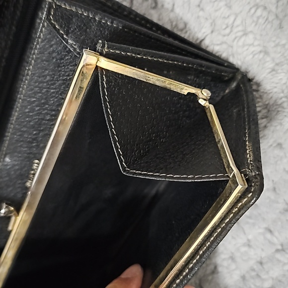 Rare Vintage GUCCI ANNIVERSARY long wallet with coin pouch. - Picture 8 of 12